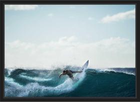 Quadro Decorativo Surfista Surf Praia Mar Onda Salas Quartos Decorações Com Moldura Quadro Decorativo Surfista Surf Praia Mar Onda Salas Quartos Decorações Com Moldura