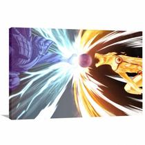 Quadro decorativo Susanoo e Kurama Naruto - Tela em Tecido