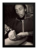Quadro Decorativo Tattoo Estúdio Bob Marley Tatuador Quadro Decorativo Tattoo Estúdio Bob Marley Tatuador