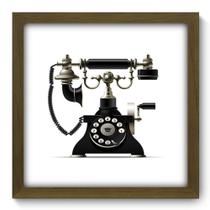 Quadro Decorativo - Telefone Antigo - 33cm x 33cm - 121qdvm