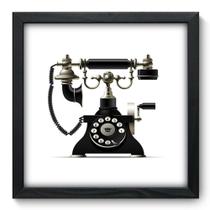 Quadro Decorativo - Telefone Antigo - 33cm x 33cm - 121qdvp