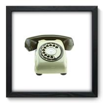 Quadro Decorativo - Telefone Antigo - 33cm x 33cm - 138qdvp