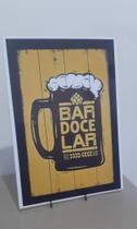 Quadro Decorativo Tema Cerveja - kit com 3 unidades Quadro Decorativo Tema Cerveja - kit com 3 unidades