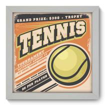 Quadro Decorativo - Tennis - 22cm x 22cm - 013qdeb