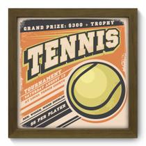 Quadro Decorativo - Tennis - 22cm x 22cm - 013qdem