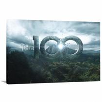 Quadro decorativo The 100 Série Tela em Tecido