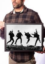 Quadro Decorativo The Beatles Foto Banda