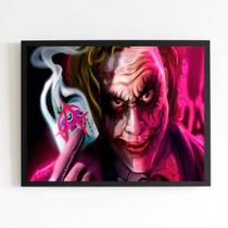 Quadro Decorativo The Joker 45x34cm - com vidro
