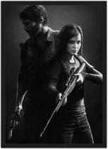 Quadro Decorativo The Last Of Us Games Jogos Geek Decorações Com Moldura G01