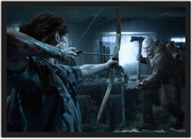 Quadro Decorativo The Last Of Us Games Jogos Geek Decorações Com Moldura G05 Quadro Decorativo The Last Of Us Games Jogos Geek Decorações Com Moldura G05