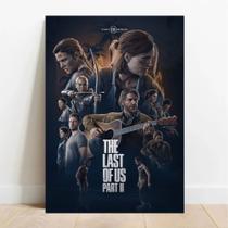 Quadro Decorativo The Last Of Us Grande A3