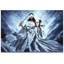 Quadro Decorativo Themes Deusa da Justiça Sala 60x40 Quarto