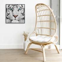 Quadro Decorativo Tigre Branco Quadro Decorativo Tigre Branco