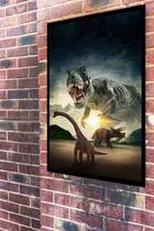 Quadro Decorativo Tiranossauro Rex - 70x50cm Quadro Decorativo Tiranossauro Rex - 70x50cm