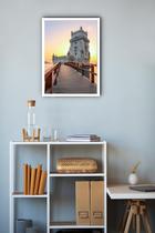 Quadro Decorativo Torre De Belém Lisboa - 70X50Cm Quadro Decorativo Torre De Belém Lisboa - 70X50Cm