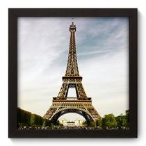 Quadro Decorativo - Torre Eiffel - 22cm x 22cm - 014qnmap