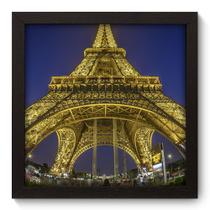 Quadro Decorativo - Torre Eiffel - 22cm x 22cm - 036qnmap