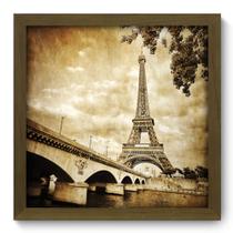 Quadro Decorativo - Torre Eiffel - 33cm x 33cm - 012qdmm