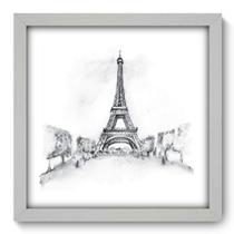 Quadro Decorativo - Torre Eiffel - 33cm x 33cm - 137qdmb