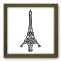Quadro Decorativo - Torre Eiffel - 33cm x 33cm - 199qdmm