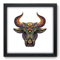 Quadro Decorativo - Touro - 33cm x 33cm - 166qdsp Quadro Decorativo - Touro - 33cm x 33cm - 166qdsp