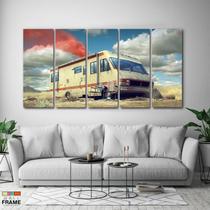 Quadro Decorativo Trailer BREAKING BAD 140x65