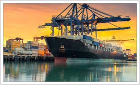 Quadro Decorativo Transporte Logística Contêiner Navio Salas Moldura Branca Q02 Quadro Decorativo Transporte Logística Contêiner Navio Salas Moldura Branca Q02