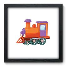 Quadro Decorativo - Trem - 33cm x 33cm - 111qdip