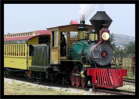 Quadro Decorativo Trem Locomotiva Máquinas Paisagem Salas Quartos Escritórios Com Moldura RC052