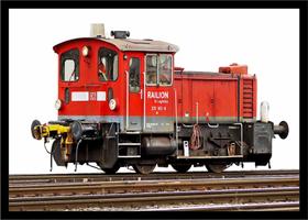 Quadro Decorativo Trem Locomotiva Máquinas Presentes Salas Quartos Escritórios Com Moldura RC008