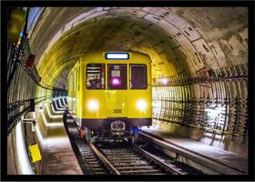 Quadro Decorativo Trem Túnel Máquinas Paisagem Salas Quartos Escritórios Com Moldura RC036 Quadro Decorativo Trem Túnel Máquinas Paisagem Salas Quartos Escritórios Com Moldura RC036