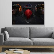 Quadro Decorativo Três Macacos