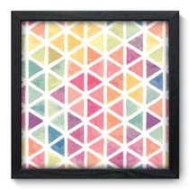 Quadro Decorativo - Triângulos - 33cm x 33cm - 099qnabp Quadro Decorativo - Triângulos - 33cm x 33cm - 099qnabp