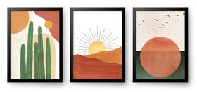 Quadro Decorativo Trio Agreste 60 x 40 Quadro Decorativo Trio Agreste 60 x 40