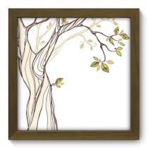 Quadro Decorativo - Tronco - 22cm x 22cm - 056qdim