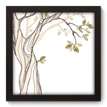 Quadro Decorativo - Tronco - 22cm x 22cm - 056qdip