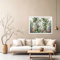 Quadro Decorativo Tropical Lemurien - 50x70cm Quadro Decorativo Tropical Lemurien - 50x70cm