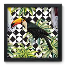 Quadro Decorativo - Tucano - 33cm x 33cm - 228qdsp