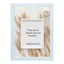 Quadro Decorativo "Tudo posso naquele que me fortalece."
