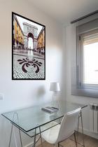 Quadro Decorativo Turismo Lisboa Portugal - 70X50Cm Quadro Decorativo Turismo Lisboa Portugal - 70X50Cm