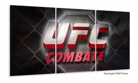 Quadro Decorativo UFC Combate 120x60 em tecido Quadro Decorativo UFC Combate 120x60 em tecido