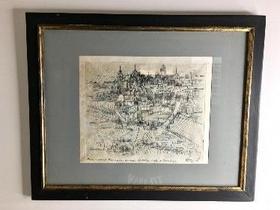 Quadro Decorativo Uma Visão Moderna de Ouro Preto Quadro Decorativo Uma Visão Moderna de Ouro Preto