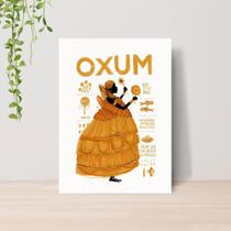 Quadro Decorativo Umbanda A4 Placa MDF 007