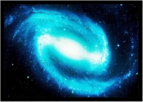 Quadro Decorativo Universo Planetas Galáxias Via Láctea Salas Quartos Com Moldura RC082 Quadro Decorativo Universo Planetas Galáxias Via Láctea Salas Quartos Com Moldura RC082