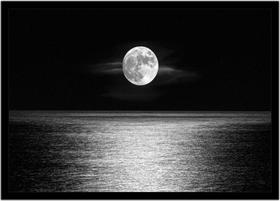 Quadro Decorativo Universo Planetas Paisagem Lua Salas Lojas Escritórios Quartos Com Moldura RC017