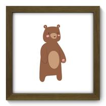 Quadro Decorativo - Urso - 22cm x 22cm - 143qdbm