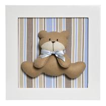 Quadro Decorativo Urso Quarto Bebê Infantil Menino Quadro Decorativo Urso Quarto Bebê Infantil Menino