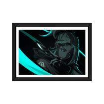 Quadro Decorativo - Valorant - Jett Quadro Decorativo - Valorant - Jett