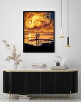 Quadro Decorativo Van Gogh Beach - 70x50cm