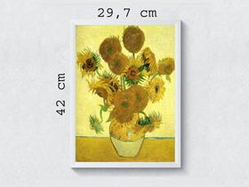 Quadro Decorativo Van Gogh - Vaso de Girassóis